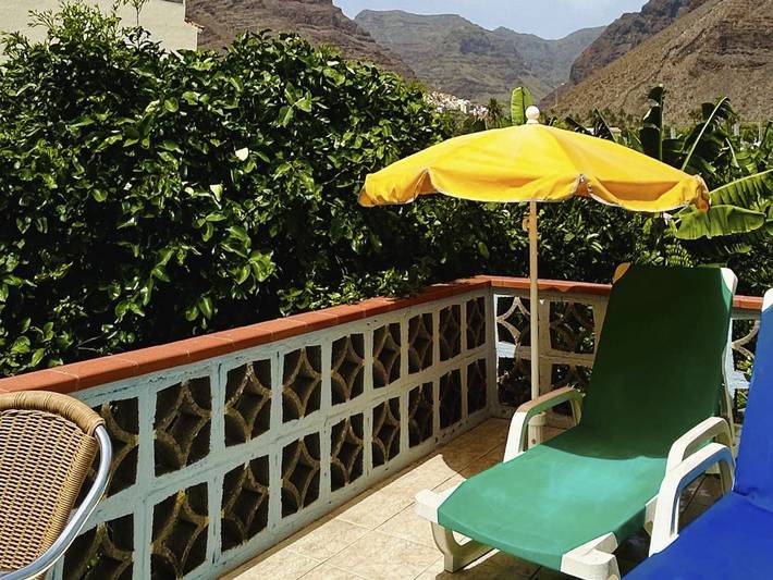 Location de vacances pour 3 personnes, avec terrasse, animaux acceptés à Valle Gran Rey - 4
