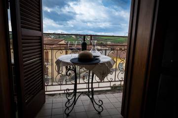 Gîte pour 6 personnes, avec balcon et vue à Pietrelcina