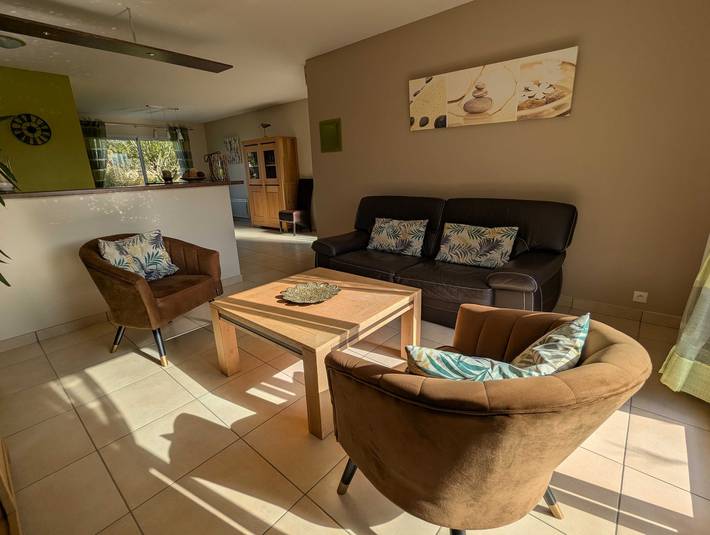 Gîte für 4 Personen, mit Terrasse und Garten sowie Pool in Frankreich - 3