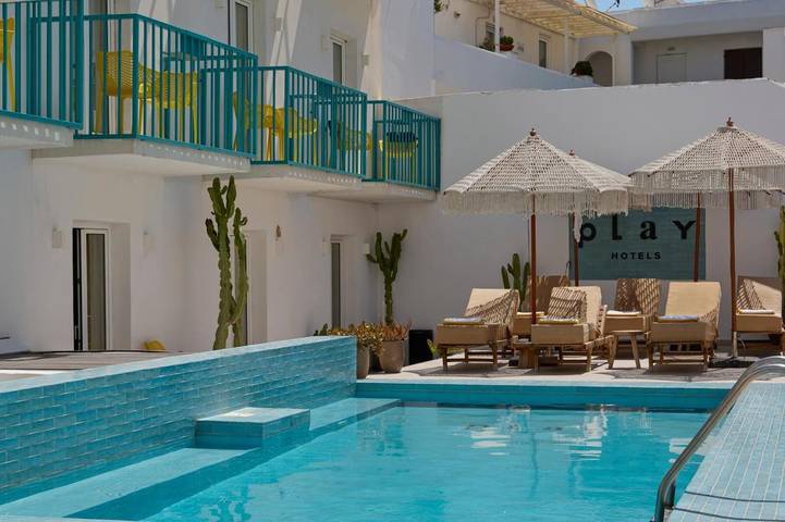 Hôtel pour 2 personnes, avec Balcon ainsi que Jacuzzi et Piscine