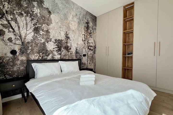 Entire apartment, Czysta 4 Signature Apartment #18 in Wrocław, Lower Silesia