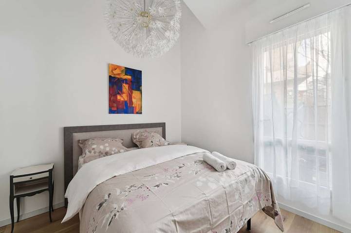 Apartamento entero, Chic apart terrace garden parking in Asnières-sur-Seine, Altos del Sena