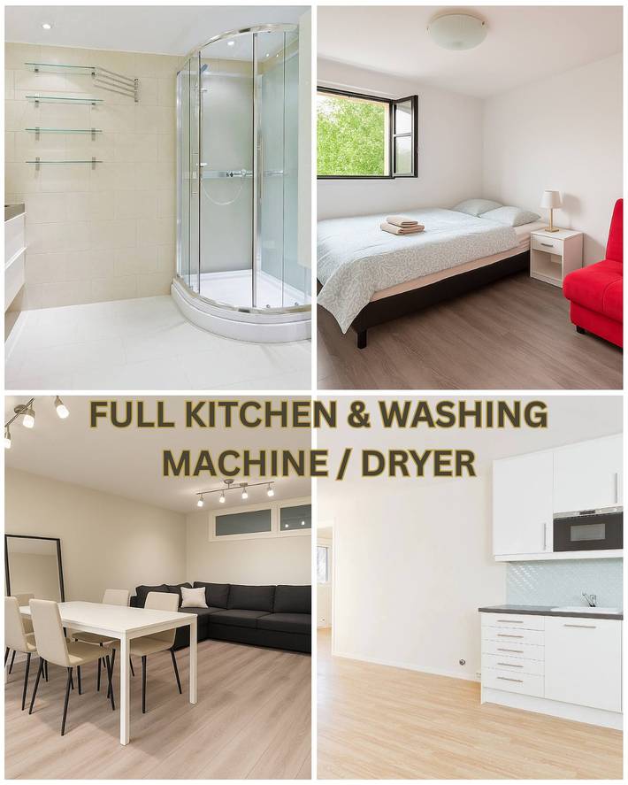 Lägenhet för 4 Personer, med trädgård, med husdjur i Oslo