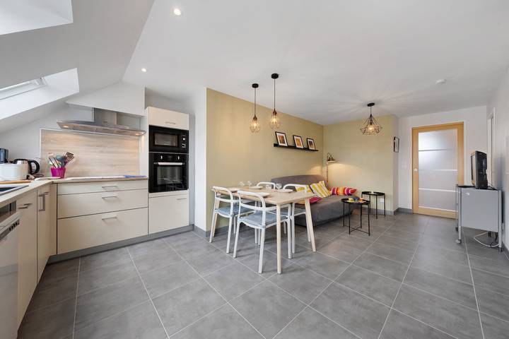 Ganze Wohnung, 300 m von Strand – Helle 2-Zimmer-Wohnung mit privatem Parkplatz in Roscoff, Ceinture Dorée