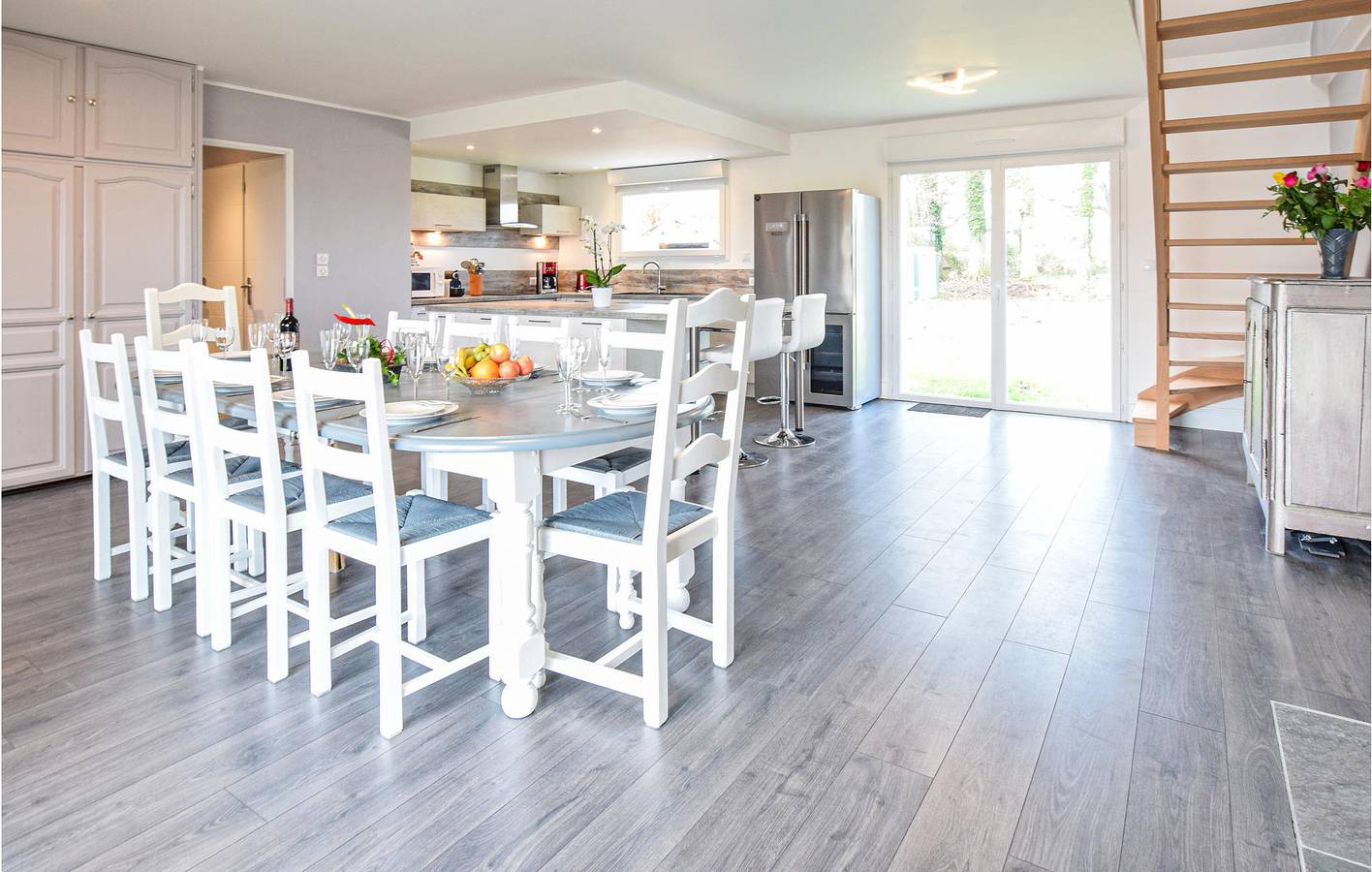 Ruim appartement met voorzieningen in de buurt van Vinnemerville in Saint-Martin-aux-Buneaux, Dieppe en omgeving