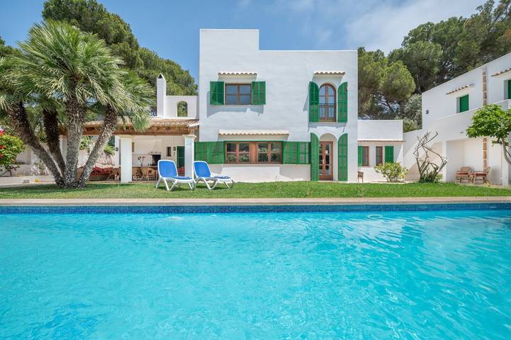 Ferienhaus für 10 Personen, mit Balkon und Garten in Cala d'Or
