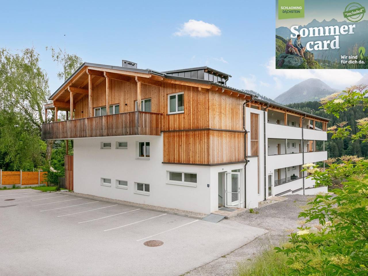 Ganze Wohnung, Elegante Wohnung mit Süd-West-Balkon in Haus, Schladming-Dachstein