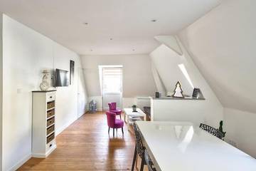 Appartement de vacances pour 4 personnes, avec vue et terrasse dans Office De Tourisme De Lion Sur Mer
