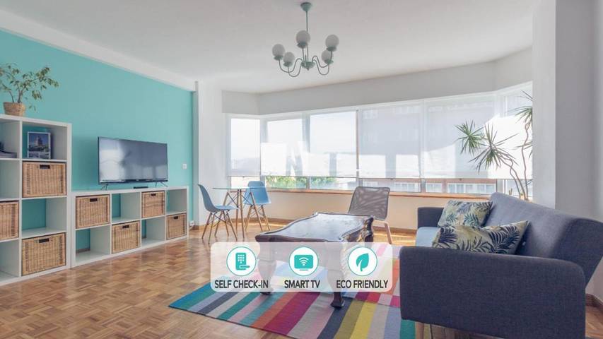 Apartamento de vacaciones para 14 personas, con vistas y terraza, Se admiten mascotas - 1