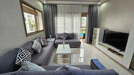 Villa pour 10 personnes, avec vue ainsi que balcon et piscine à Casablanca
