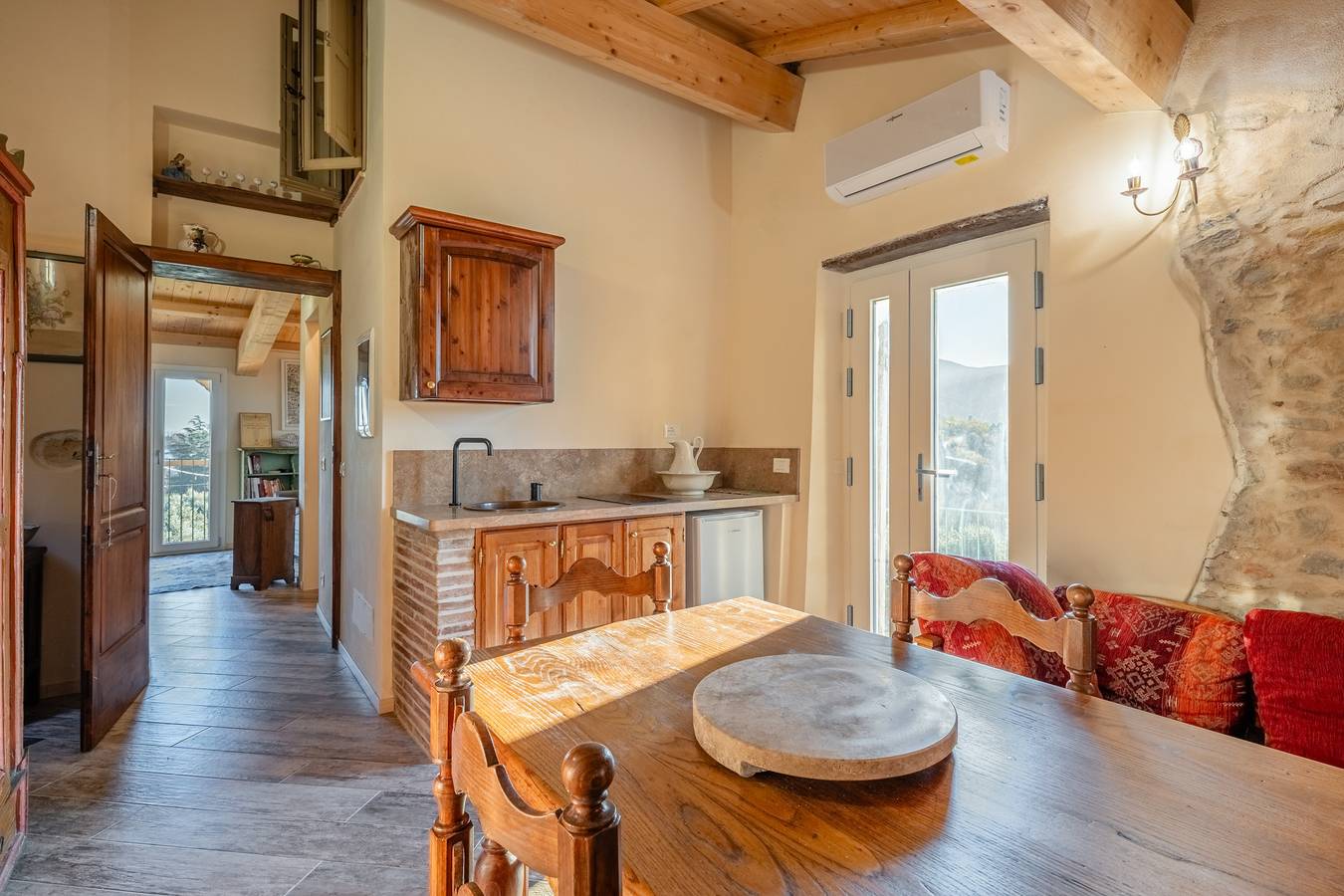 Maison de vacances « La Capanna Di Arturo Premier Étage » avec vue montagne, Wi-Fi, climatisation in Capannori, Province de Lucca