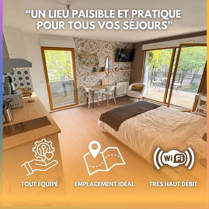 Appartement de vacances pour 2 personnes, avec terrasse