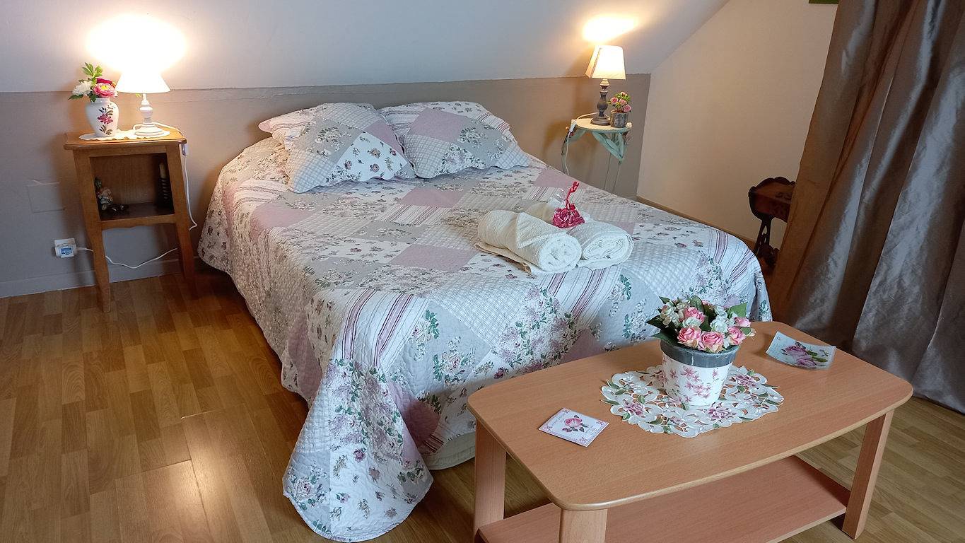 Bienvenue Chez Nat - 2 chambres "Rose et Narcisse" (chaque chambre = 14 m2) in Hermé, Seine-et-Marne