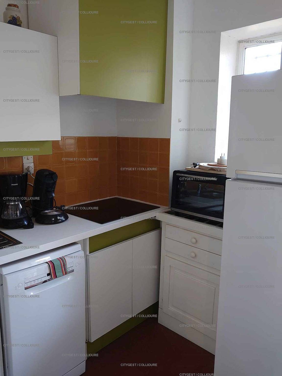 Apartamento vacacional entero, Apartamento de vacaciones para 4 personas con terraza in La Côte Vermeille, Colliure