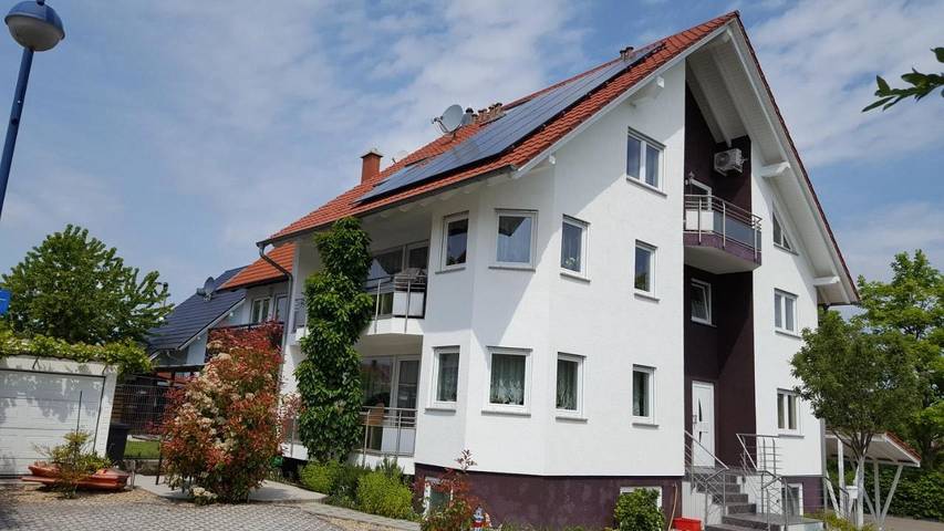 Ferienwohnung für 9 Personen, mit Balkon und Terrasse sowie Ausblick