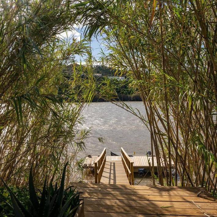 Finca für Gruppen für 5 Personen, mit Pool und Garten sowie Balkon und Ausblick in Portugal - 3