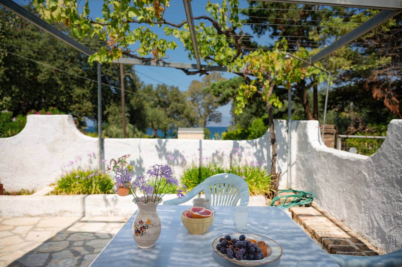 Fishermans Cottage: Private pool, a/c, near beach in Korfu