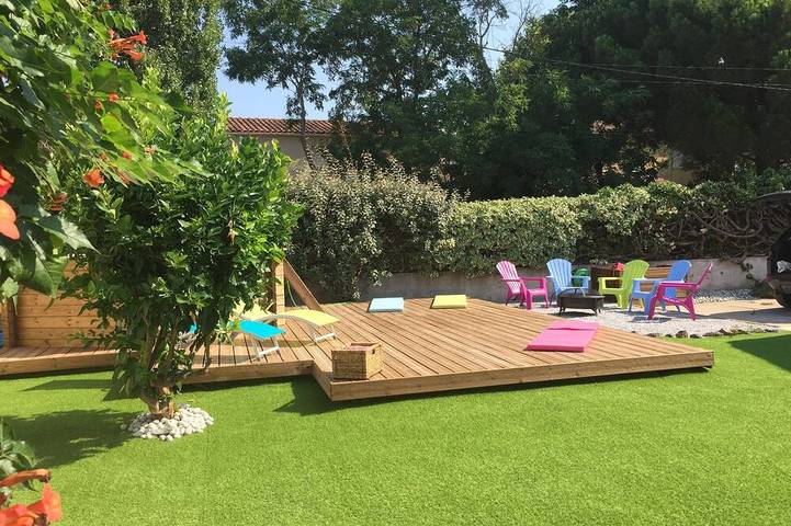 Maison de vacances pour 8 personnes, avec terrasse et jardin, animaux acceptés - 1
