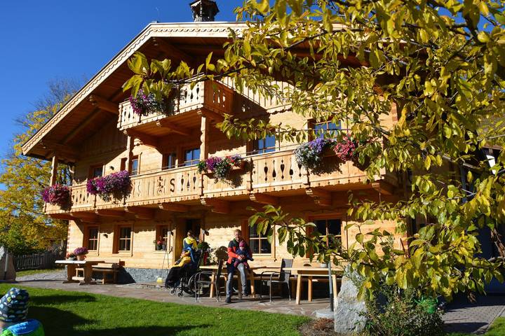 Bauernhof für 2 Personen, mit Garten und Balkon sowie Pool, kinderfreundlich in Maria Alm