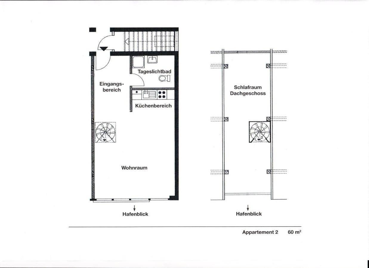 Geheel appartement, Apartment - Split Level in Helgoland