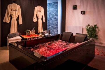 Gîte pour 4 personnes, avec jacuzzi à Pont-d'Ain