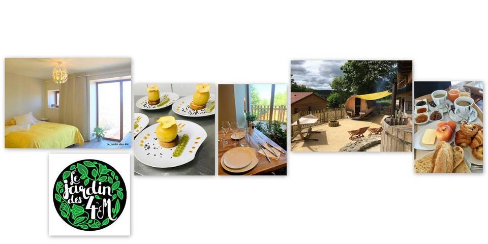 Chambre d’hôte pour 2 personnes, avec jardin et vue ainsi que terrasse et sauna à Saint-Régis-du-Coin - 4