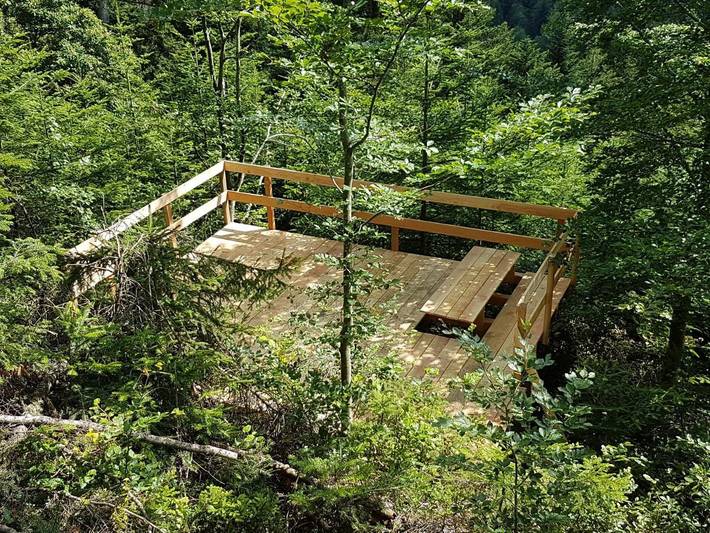 Camping für 4 Personen, mit Terrasse und Ausblick in Baden-Württemberg - 2