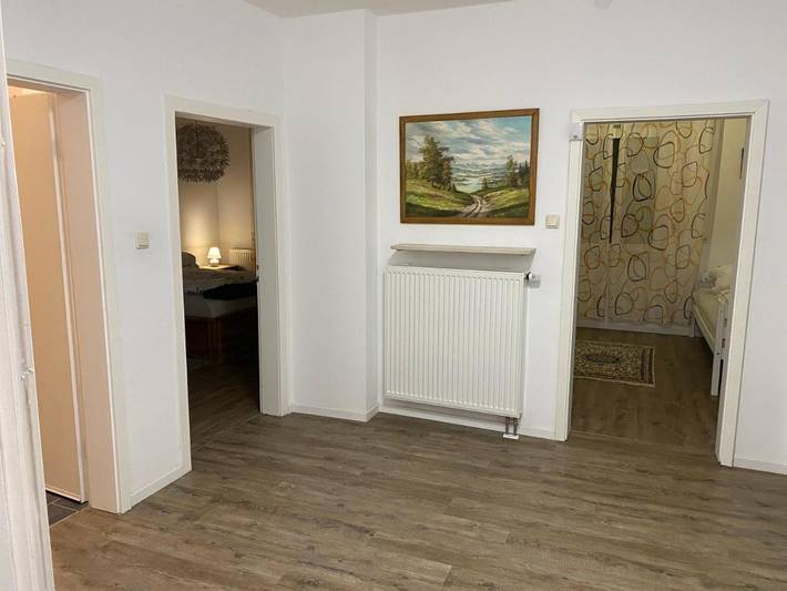 Ferienwohnung für 5 Personen, mit Balkon und Terrasse sowie Garten und Ausblick in Vlotho - 2
