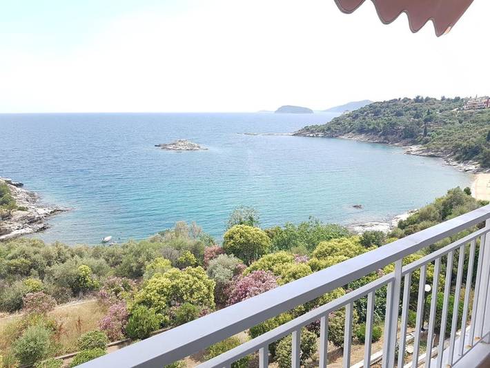 Ferienwohnung für 4 Personen, mit Garten und Ausblick in Kavala Gemeinde