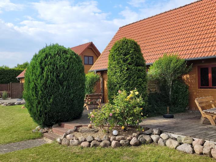 Ferienhaus für 4 Personen, mit Terrasse und Garten in Klink - 4