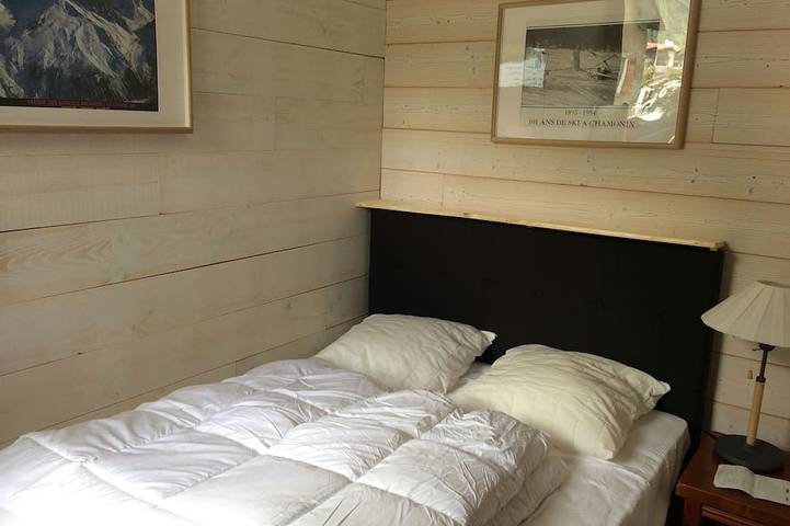 Ganze Wohnung, Leicht im Chalet-Wohnung, schöne Aussicht auf den Mont Blanc, 200 m von den Pisten in Argentière, Chamonix