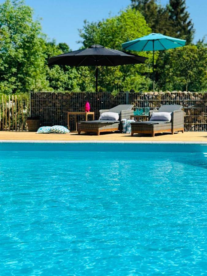 Ferienwohnung für 5 Personen, mit Terrasse und Garten sowie Pool in Wietzendorf