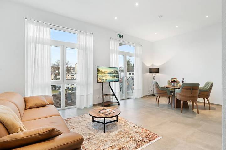 Ferienwohnung für 3 Personen, mit Balkon in Tettnang