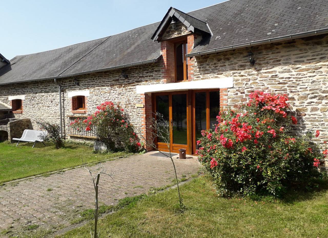 Salle de réception près du D-Day, la ferme de la baconnerie in Saint-Exupère-en-Bessin, Cotentin