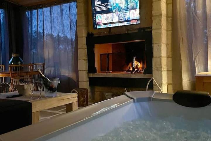 Maison de vacances pour 6 personnes, avec jacuzzi et jardin, animaux acceptés - 1