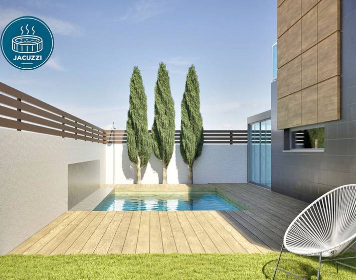 Villa para 23 pessoas, com Varanda e Terraço e ainda Jardim em Ria Formosa