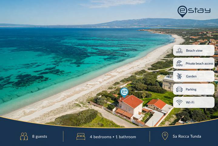 Casa vacanza per 8 persone, con Vista oceano e Balcone/Terrazza nonché Giardino a San Vero Milis