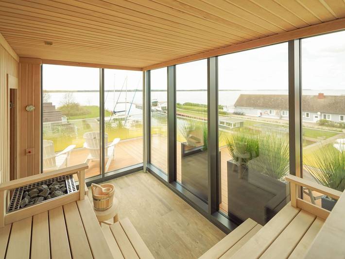 Ferienhaus Buhne 2, Lieper Winkel, Hafen Rankwitz - Ferienhaus Buhne 2 in Rankwitz, Usedom