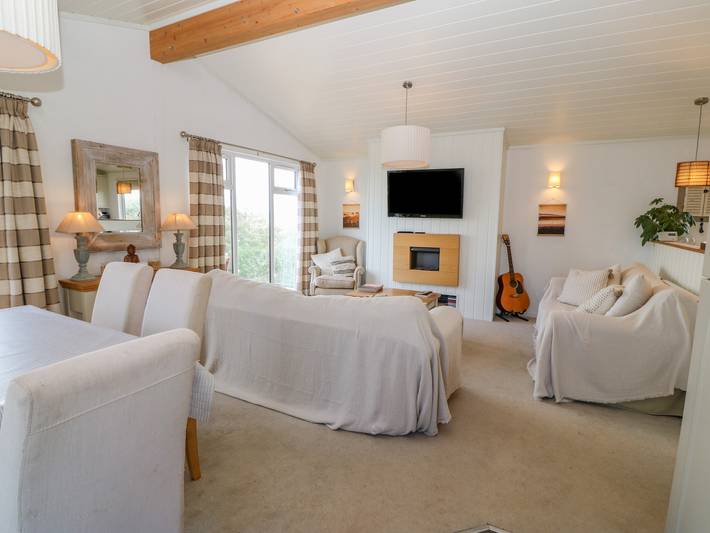 Lodge para 6 pessoas com jardim in Gwynedd