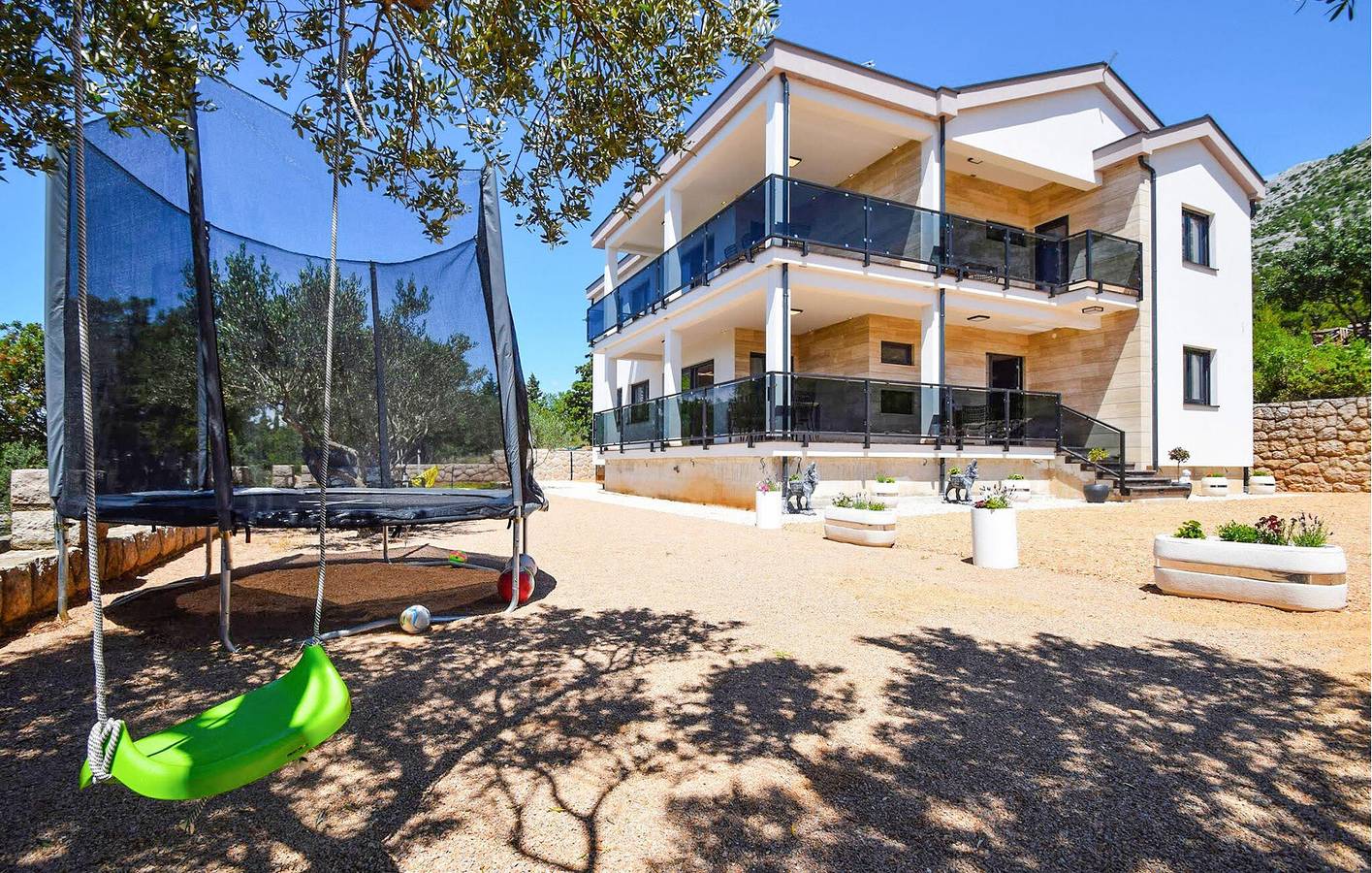 Ganze Ferienwohnung, Ferienwohnung für 4 Personen mit Terrasse in Starigrad Paklenica, Starigrad