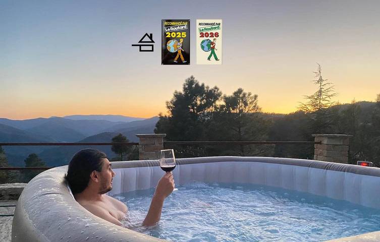 Chambre d’hôte pour 2 personnes, avec jardin et jacuzzi, animaux acceptés dans Lozère