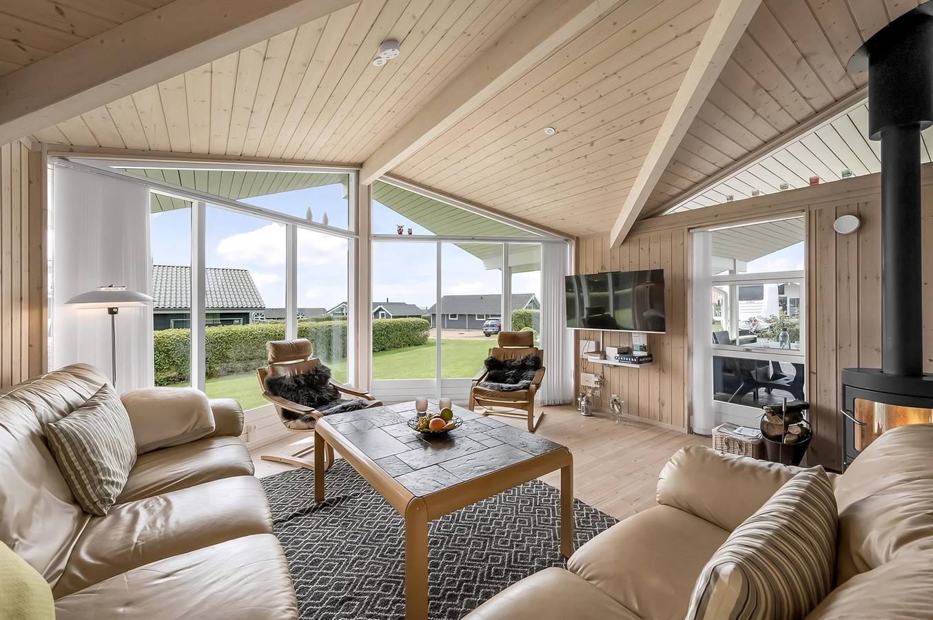 Home in Vinderup with sauna in Ejsingholm, Limfjord i Vestjylland