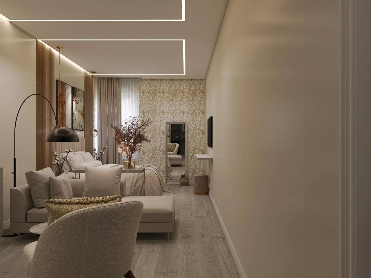 Ganze Wohnung, Apartment 'Suite mit Balkon' mit Meerblick, Wlan und Klimaanlage in Rom, Rom Provinz