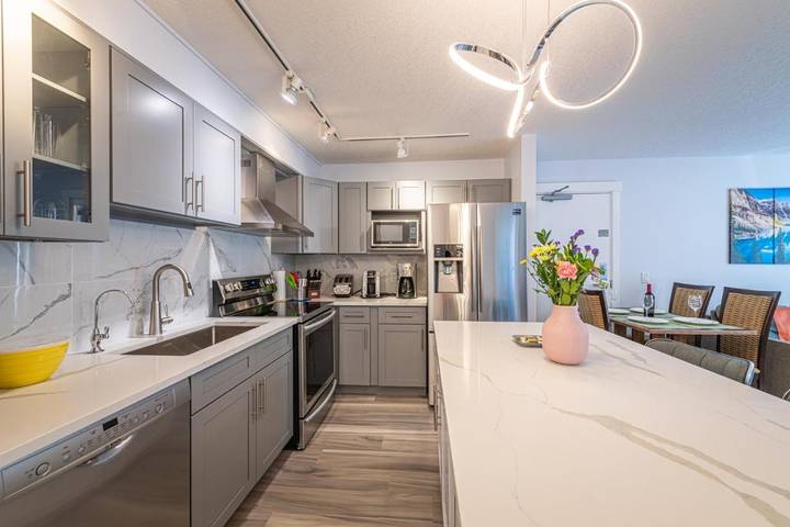 Ferienwohnung für 4 Personen, mit Ausblick und Garten in Alberta