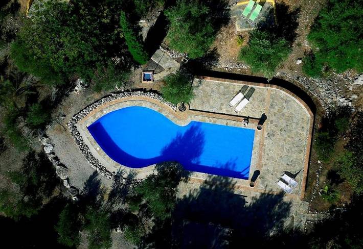 Hel studio-lejlighed, Studio for 2 personer med have in Montecorto, Andalusien