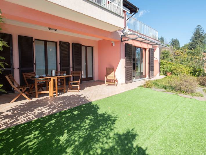 Ferienwohnung für 5 Personen, mit Terrasse und Garten sowie Seeblick am Lago Maggiore - 4