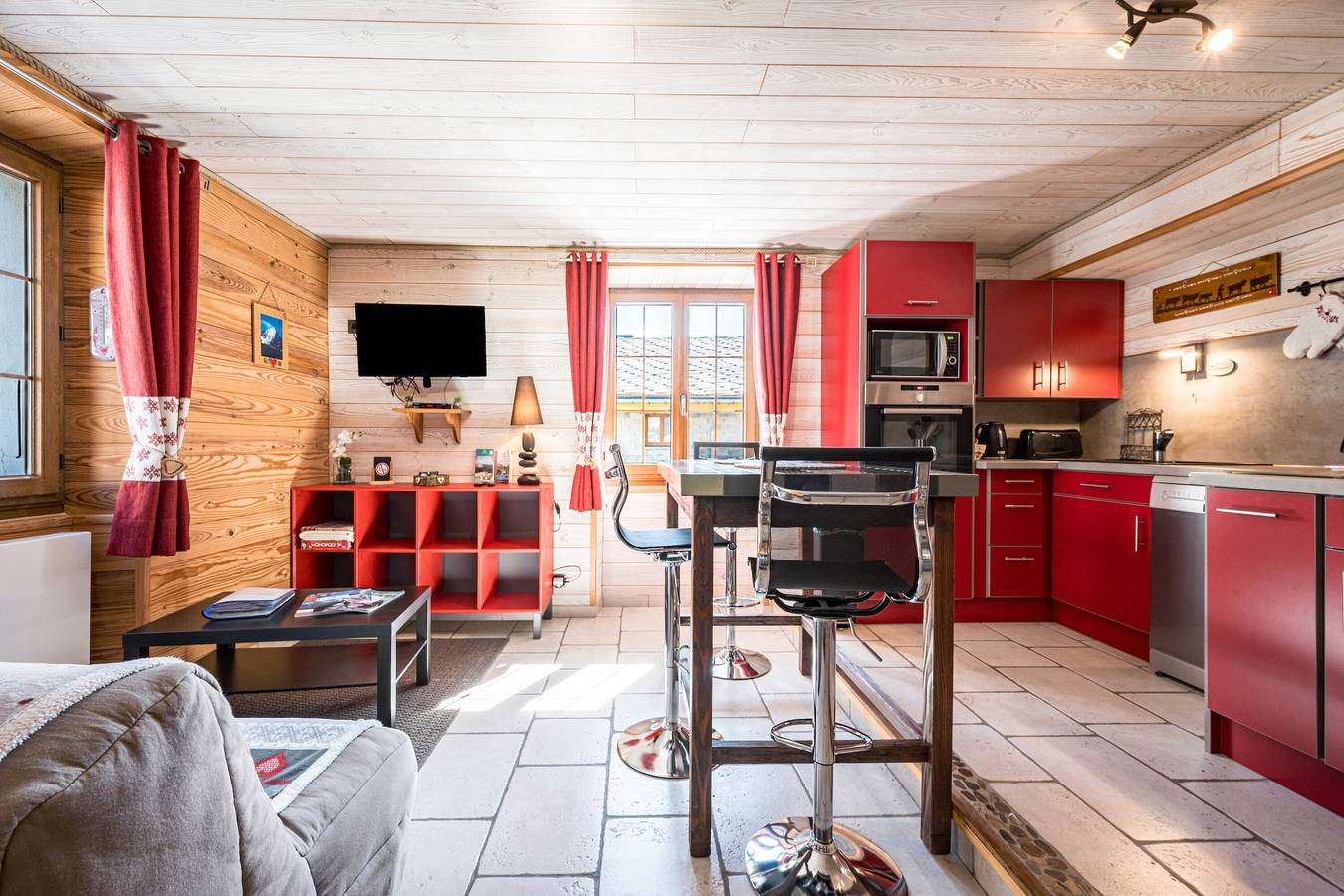 Geheel appartement, Appartement 'Gîte Val-cenis
La Gelinotte Gezellig' met Wi-Fi in Termignon, Saint-Jean-de-Maurienne regio