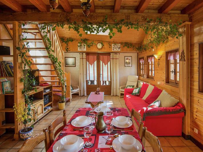 Chalet pour 8 personnes, avec balcon/terrasse, animaux acceptés en Haute-Savoie - 4