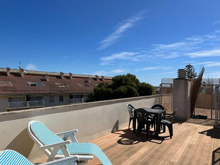 Gîte pour 5 personnes, avec Balcon ainsi que Terrasse et Vue dans les Cases d'Alcanar - 2