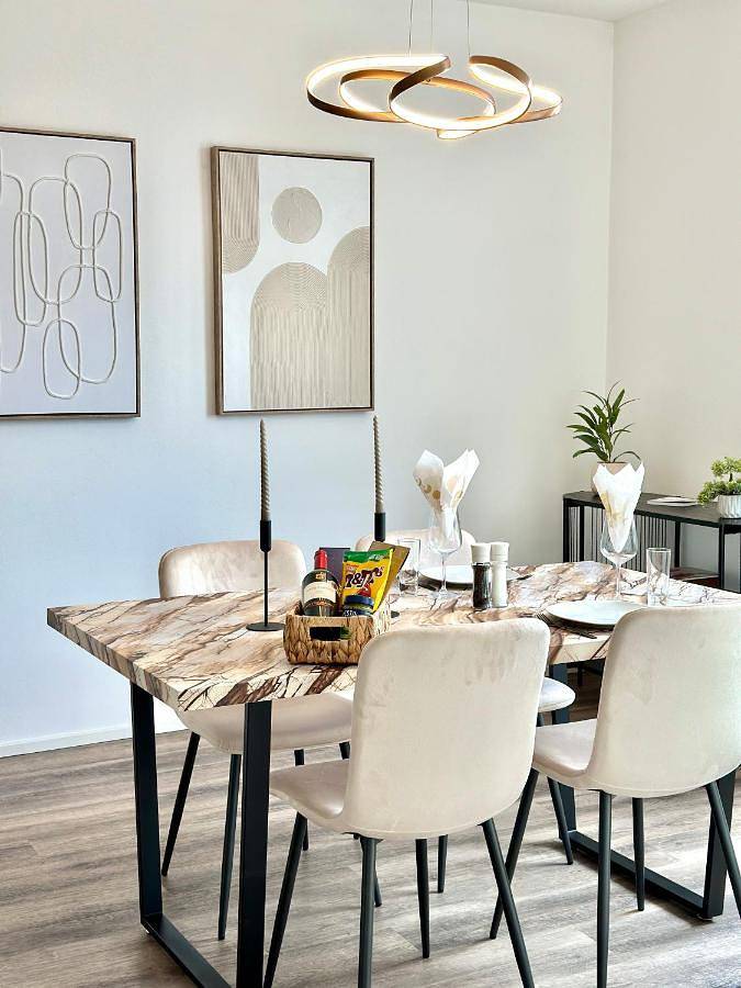 Ferienwohnung für 4 Personen, mit Terrasse und Ausblick